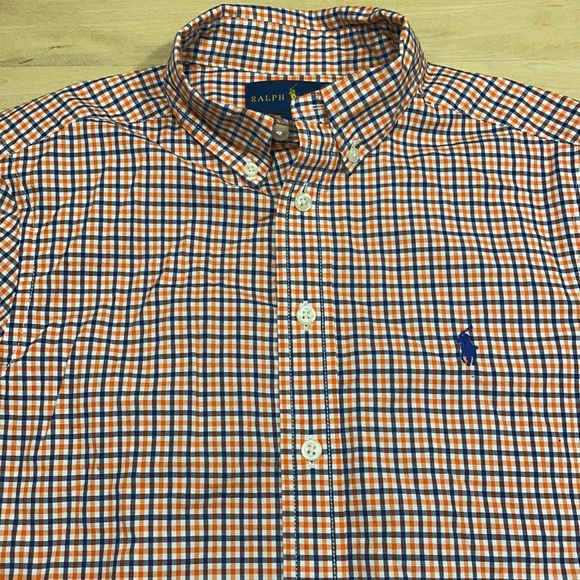 Ralph Lauren Boys Button Down Shirt Sz M (10-12) - Picture 3 of 4